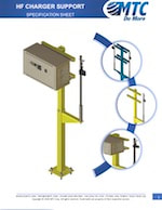 MTC Brochure for high frequency charger supports - front cover