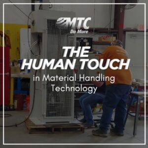 Skilled workers working on electrial panel at MTC