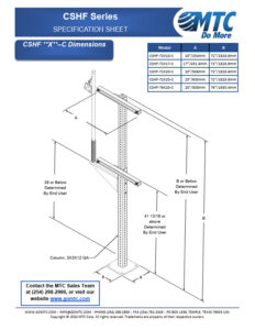 Screenshot of Spec sheet for MTC